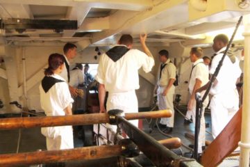 Watch Gun Drill aboard USS Constitution ( Video )
