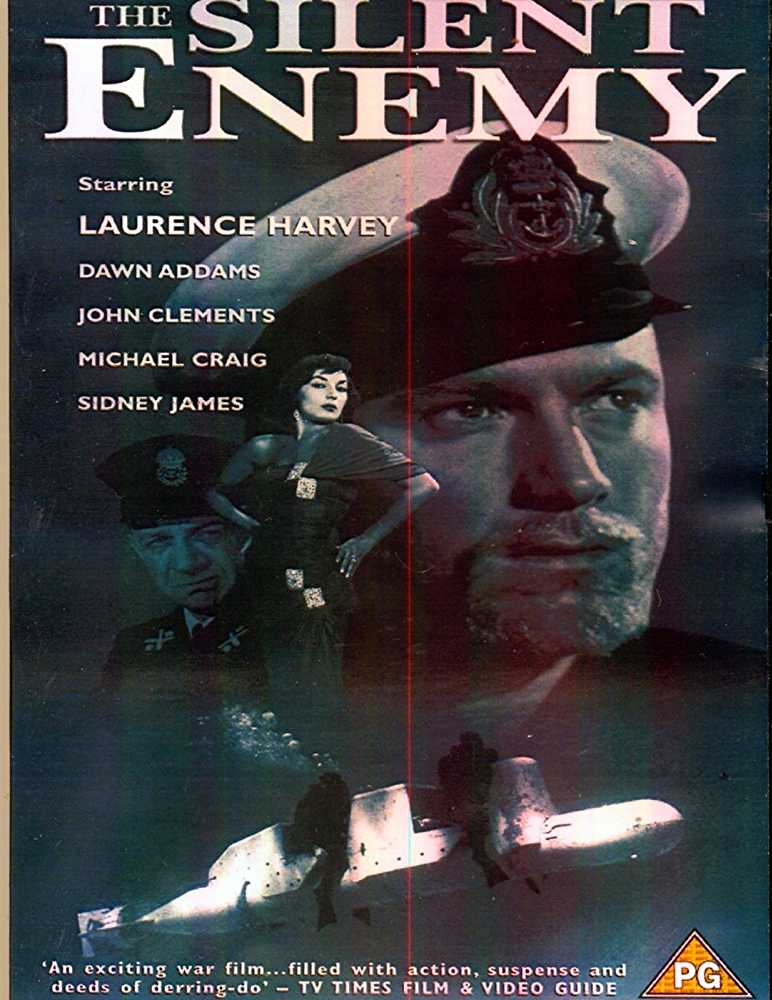 War Movie : The Silent Enemy Gibraltar 1958 – ( Full Film )