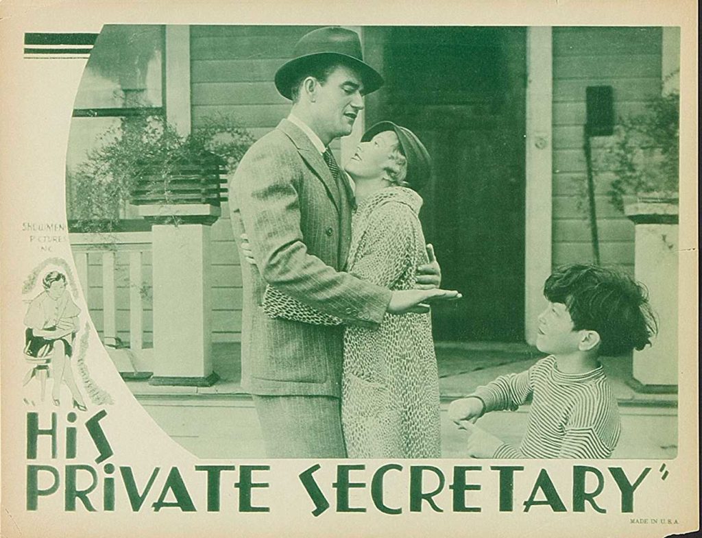 Classic Old Movie : His Private Secretary 1933