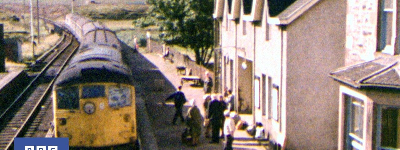 1974: Dingwall to Kyle of Lochalsh Railway | Breathing Space | Retro Transport | BBC Archive
