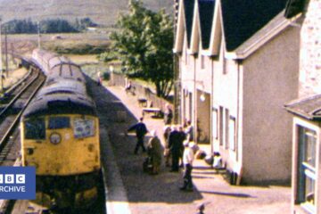 1974: Dingwall to Kyle of Lochalsh Railway | Breathing Space | Retro Transport | BBC Archive