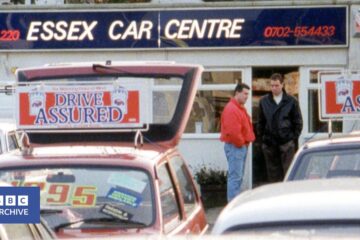 1993: Car Salesman Versus the RECESSION | Mart and Mandy | Classic BBC documentaries | BBC Archive
