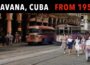 Havana Cuba 1950 Street Scenes and Building – Rare Historic Film