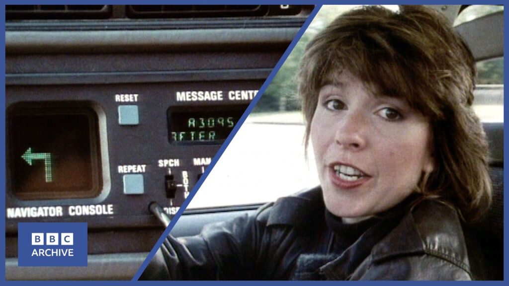 1986: Satellite Navigation for Cars of the Future | Tomorrow’s World | Retro Tech