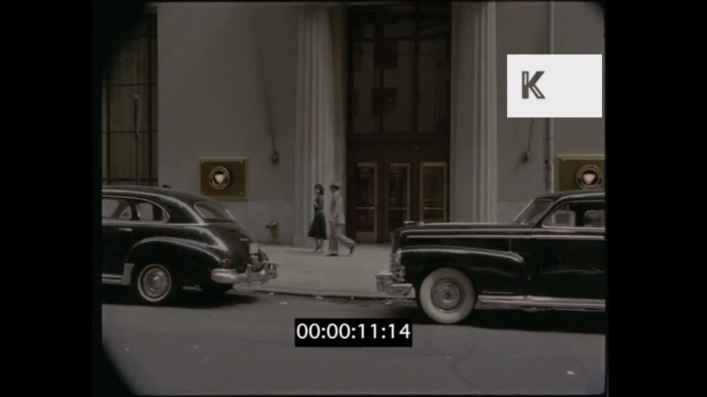 1940s 50s NYC Office Building Parked Cars Recreation Set 1940s 50s NYC Office Building Parked Cars Recreation Set