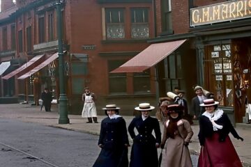 Bradford, England 1902 (New Version) in COLOR [60fps, Remastered + Sound Design]