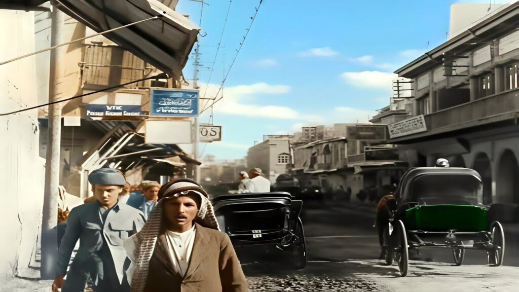IRAQ 1920s in color [60fps,Remastered] w/sound design added