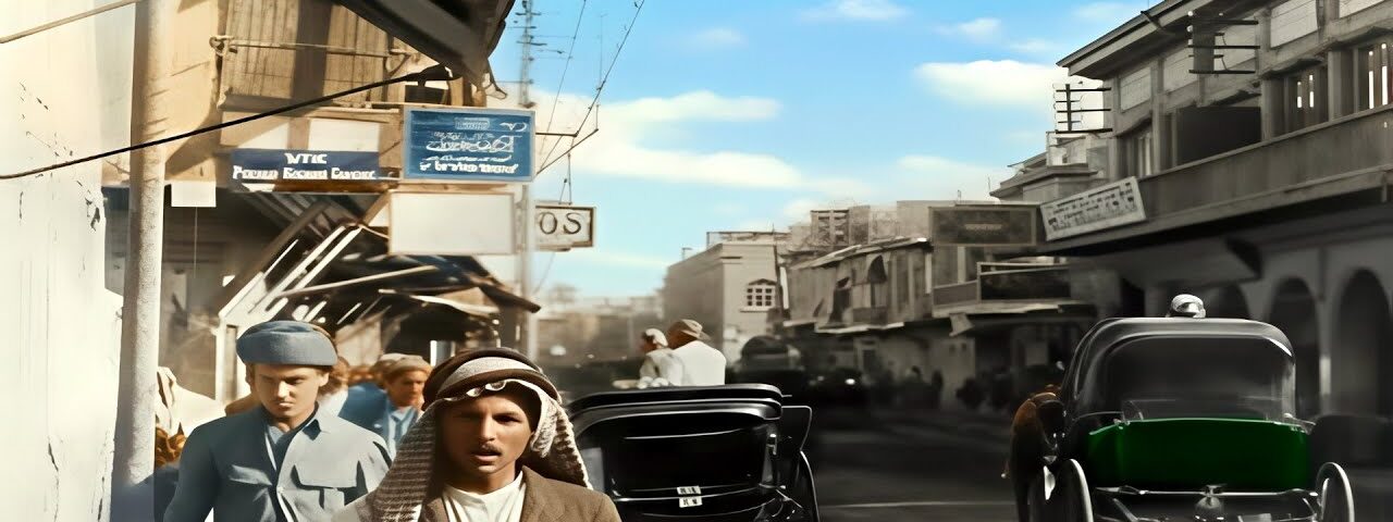 IRAQ 1920s in color [60fps,Remastered] w/sound design added