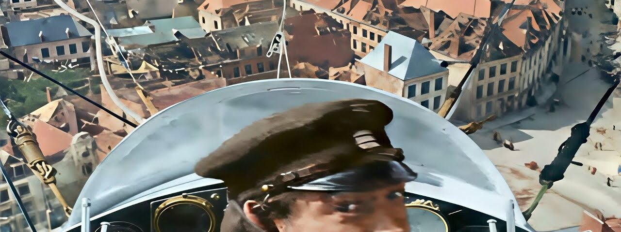 WWI HD Color, Flying Over the Battlefields, France 1919 [60fps, Remastered] Sound Design