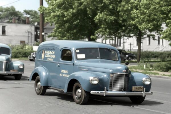 Kansas City 1930s in color [60fps, Remastered] w/sound design added